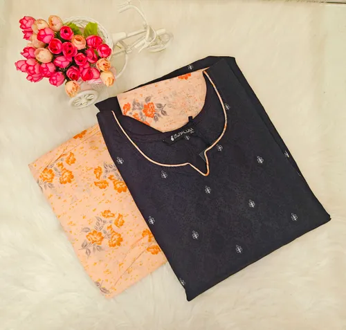 NAVY BLUE WITH PINK PATIYALA SP05